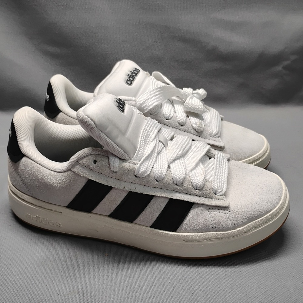 Adidas Campus 00s Grey White Black JP7631 Mens Size 9 Suede Sneakers